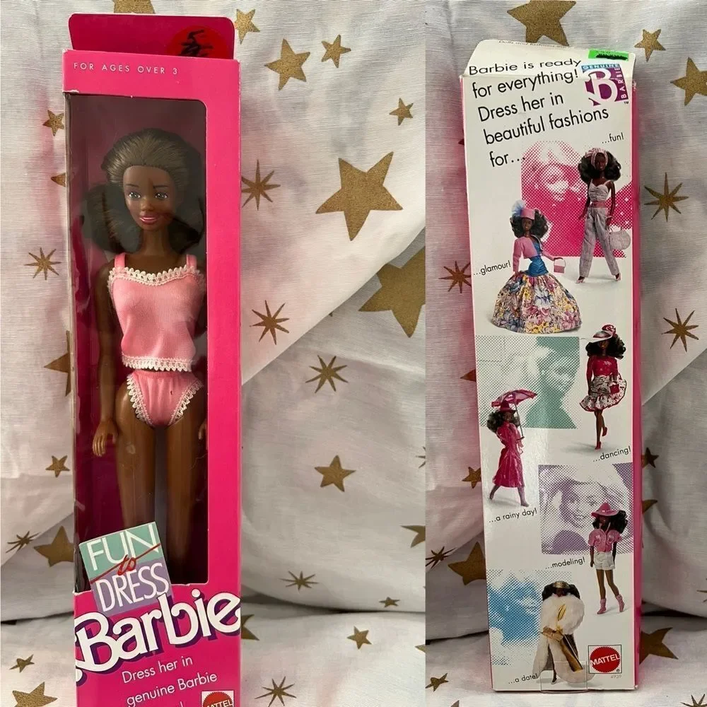 Vintage 1989 4939 Fun To Dress Barbie NIB